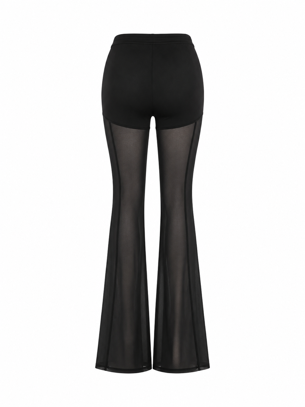 Pantalón Acampanado con Malla