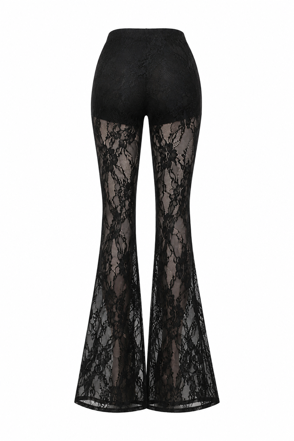 Pantalon Flare de Encaje