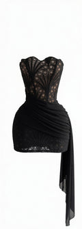 Vestido Strapless Venus Black